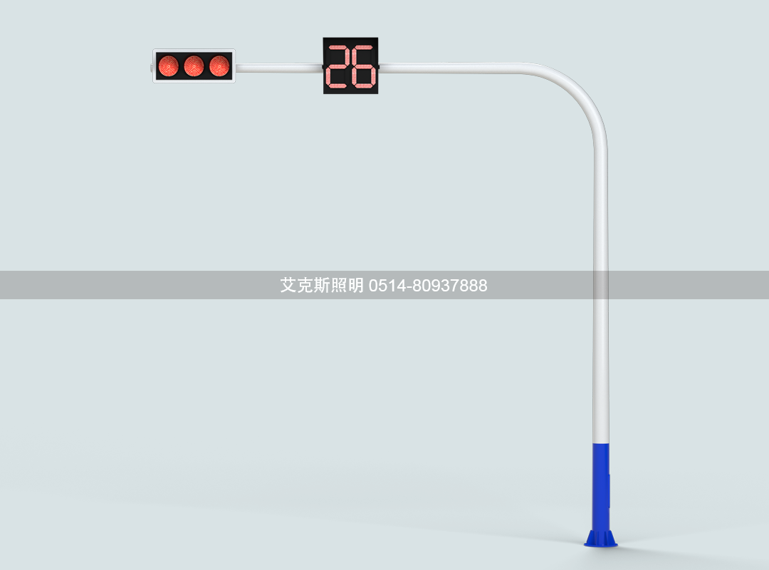 自彎單挑信號(hào)燈桿